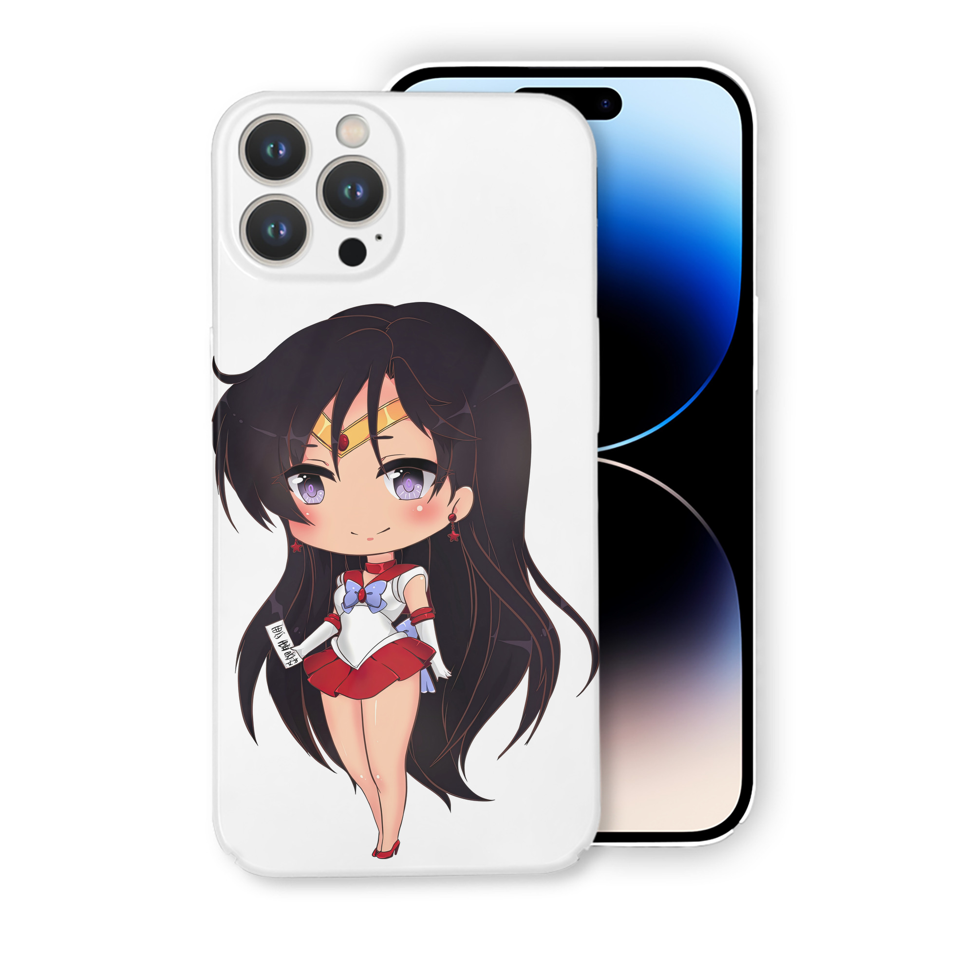 （画像用） 美少女戦士セーラームーン 火野レイ ひの レイ Sailor Moon Hino Rei （セーラーマーズ,Sailor Mars） 【iPhone 14シリーズ対応】ハードケース